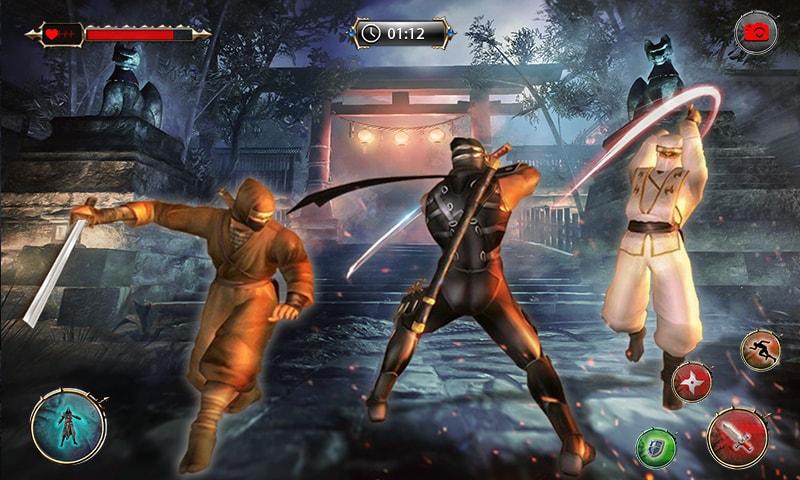 اسکرین شات 3 بازی Superhero Ninja Kung Fu Fights