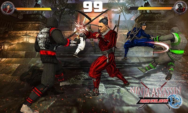 اسکرین شات 2 بازی Fights Until Death Ninjas Team