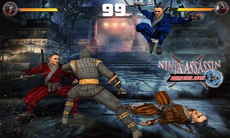 اسکرین شات 4 بازی Fights Until Death Ninjas Team