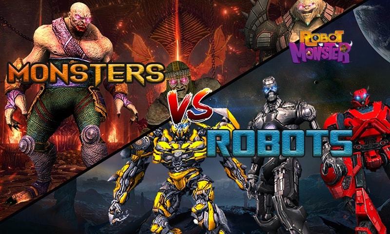 اسکرین شات 3 بازی Monster vs Robot Extreme Fight