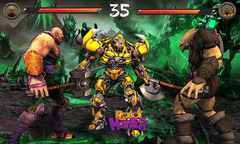 اسکرین شات 4 بازی Monster vs Robot Extreme Fight