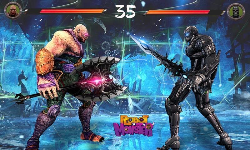 اسکرین شات 1 بازی Monster vs Robot Extreme Fight