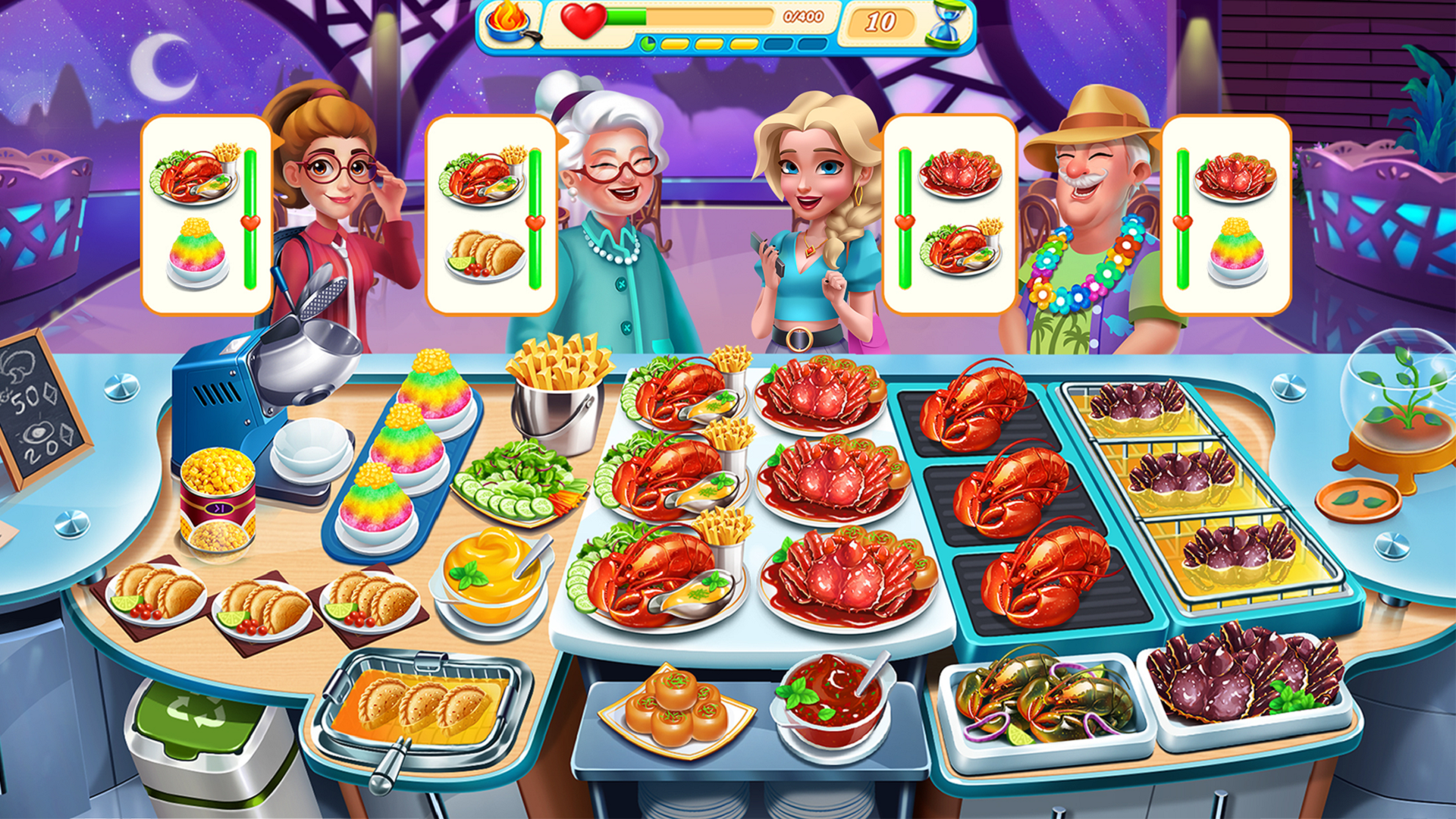 اسکرین شات 7 بازی Cooking Fairy: Food Games