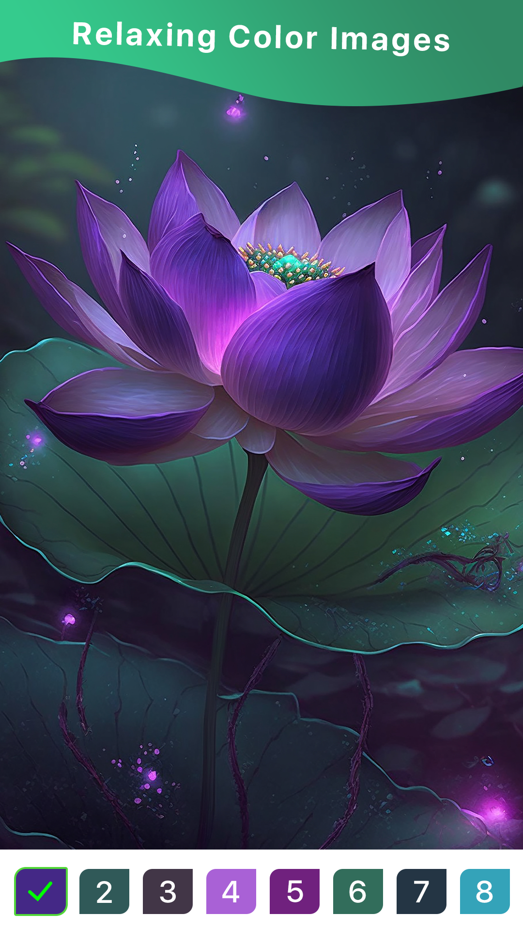 اسکرین شات 4 برنامه Paint by number: Coloring book