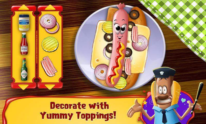 اسکرین شات 3 بازی HotDog Hero - Crazy Chef