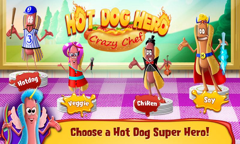 اسکرین شات 1 بازی HotDog Hero - Crazy Chef