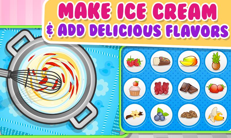 اسکرین شات 3 بازی Ice Cream Maker Crazy Chef