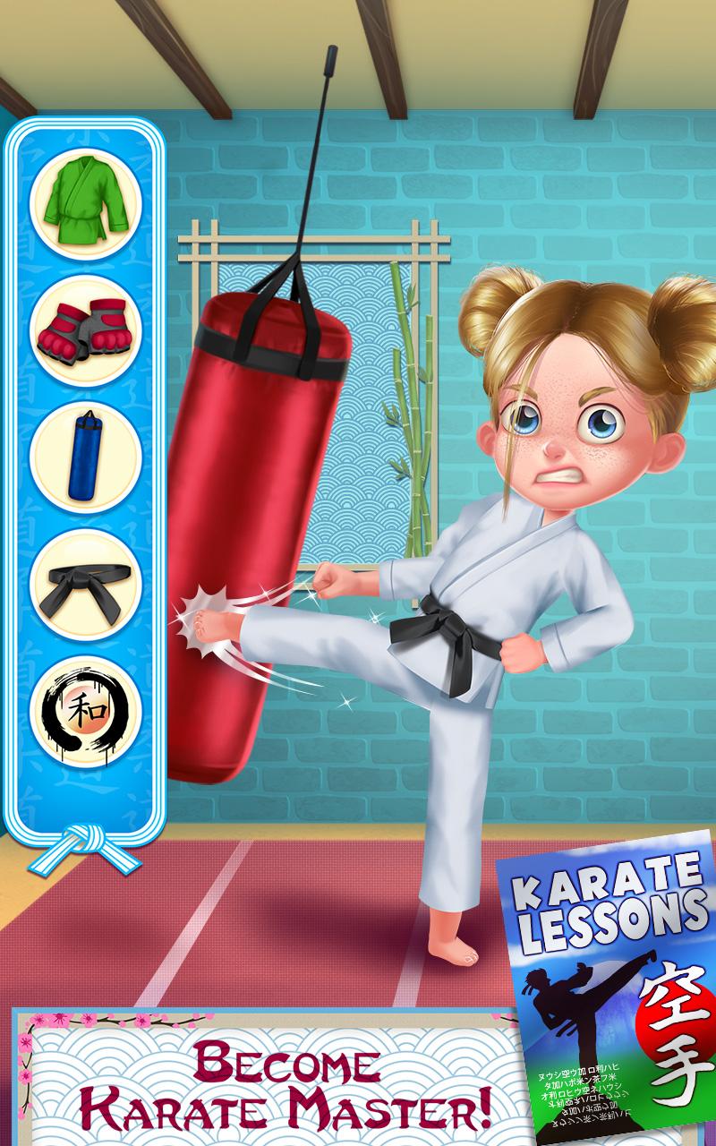 اسکرین شات 4 بازی Karate Girl vs. School Bully