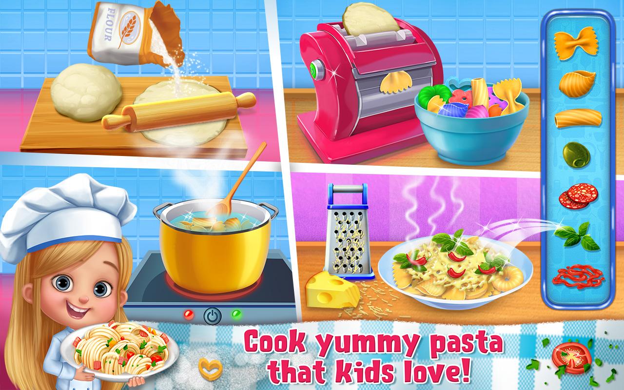 اسکرین شات 2 بازی Chef Kids - Cook Yummy Food