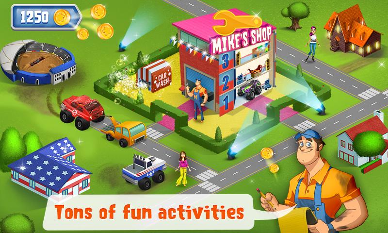 اسکرین شات 4 بازی Mechanic Mike - Monster Truck
