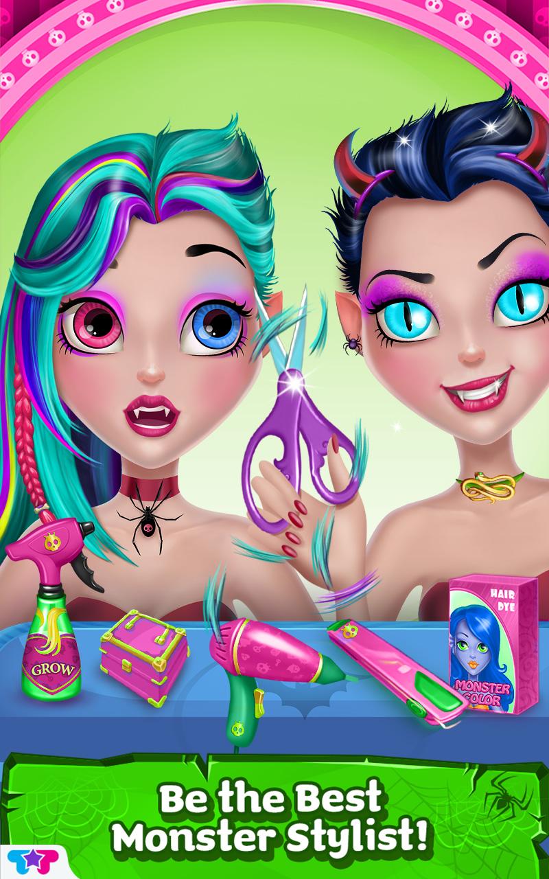 اسکرین شات 5 بازی Monster Hair Salon