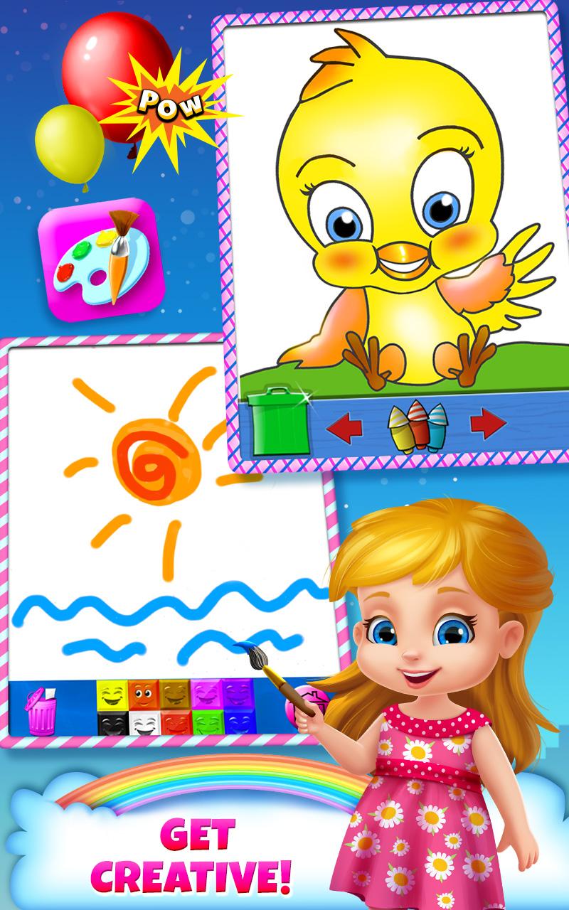 اسکرین شات 5 برنامه Phone for Kids - All in One