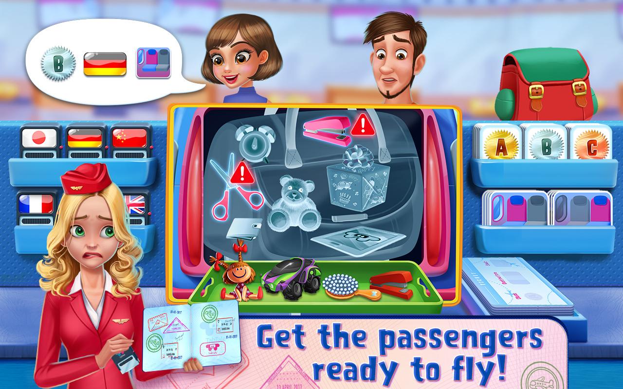 اسکرین شات 2 بازی Sky Girls - Flight Attendants