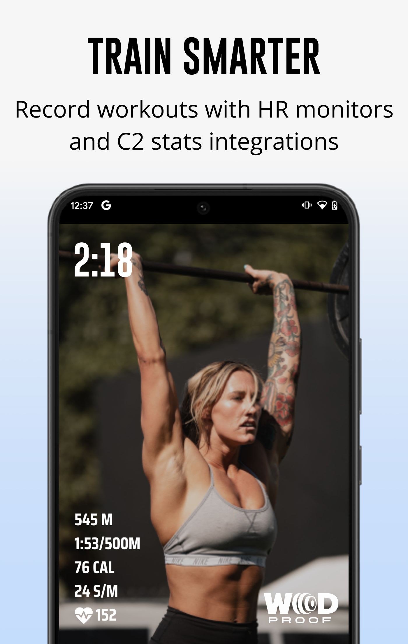 اسکرین شات 3 برنامه WODProof: WOD Recorder & Timer