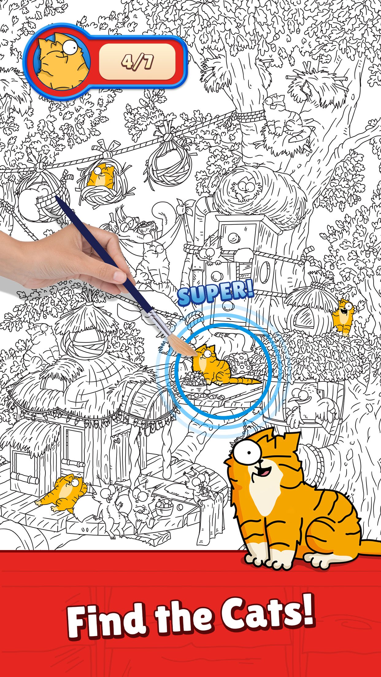 اسکرین شات 3 بازی Simon's Cat Match!