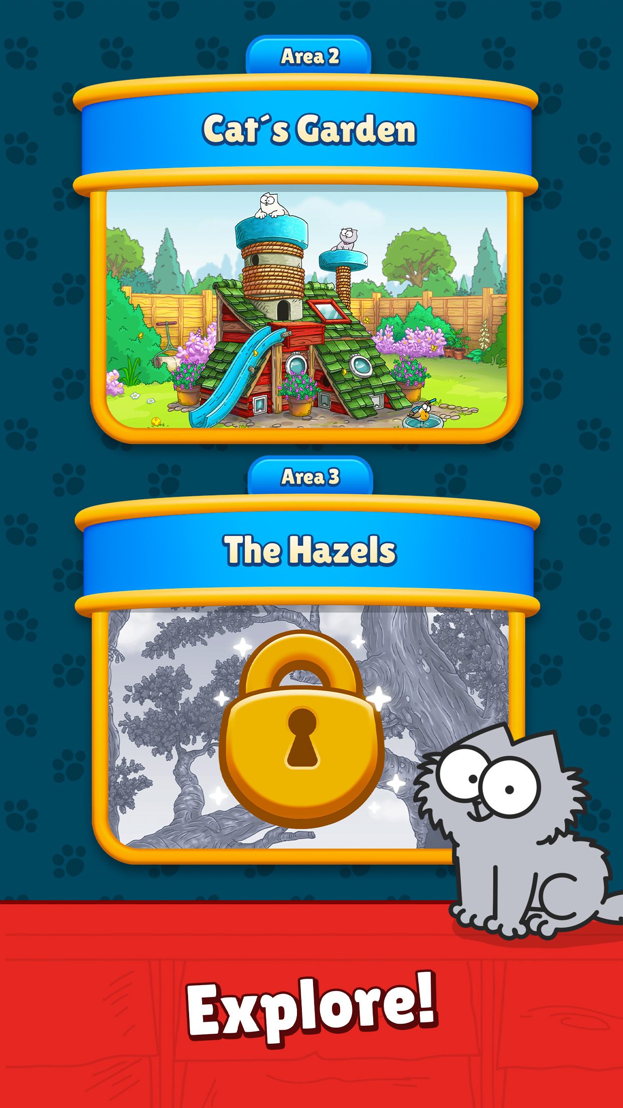 اسکرین شات 5 بازی Simon's Cat Match!