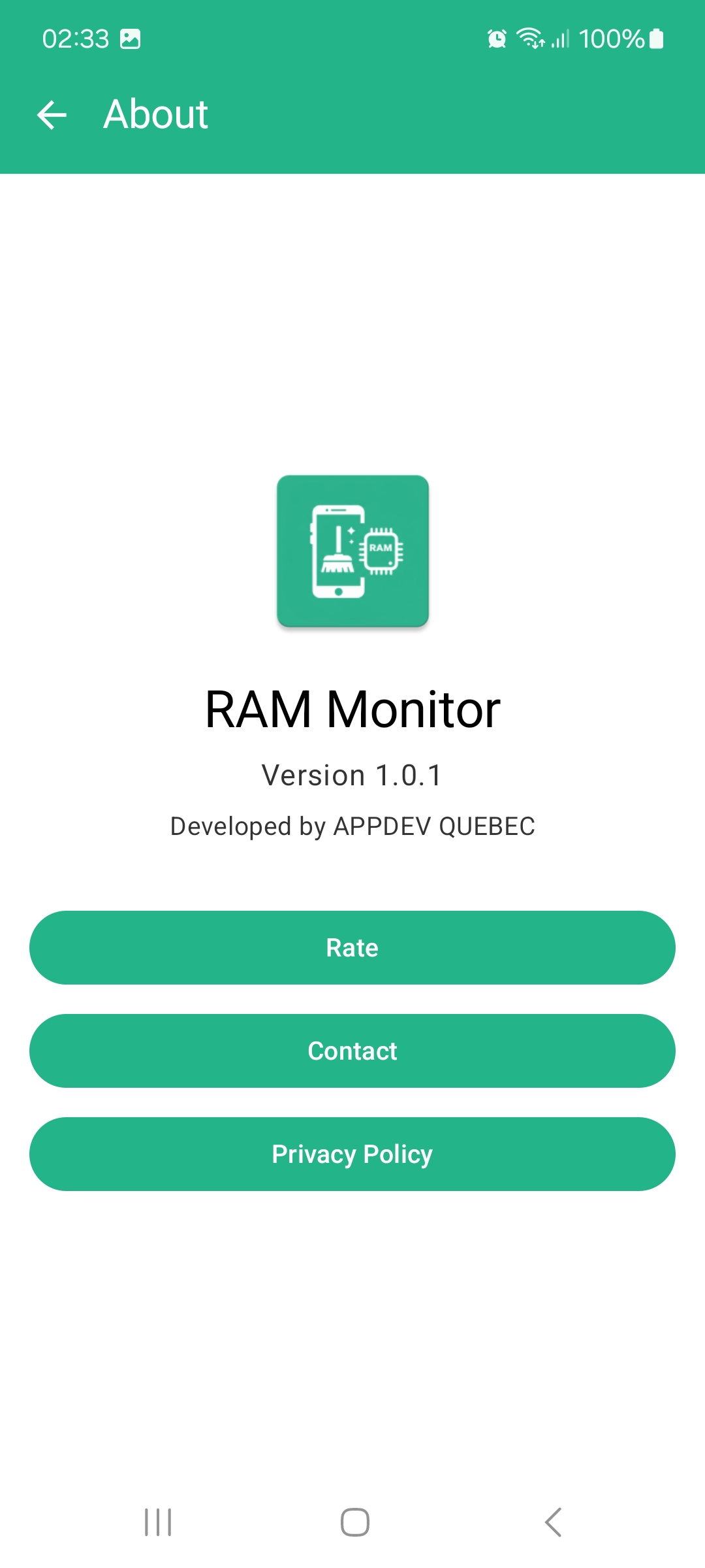 اسکرین شات 4 برنامه RAM Monitor Memory - Stop Apps