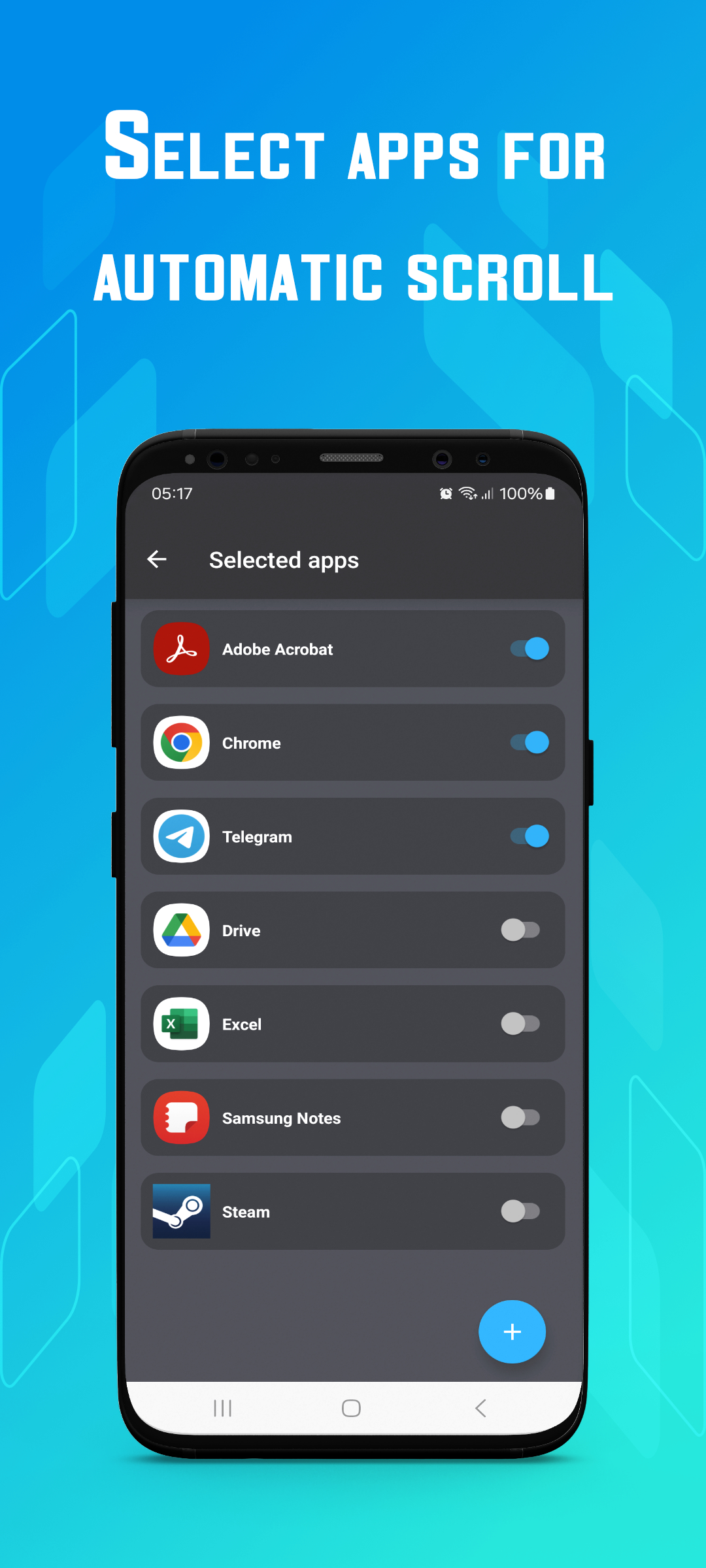 اسکرین شات 4 برنامه Automatic Scroll - Easy Scroll