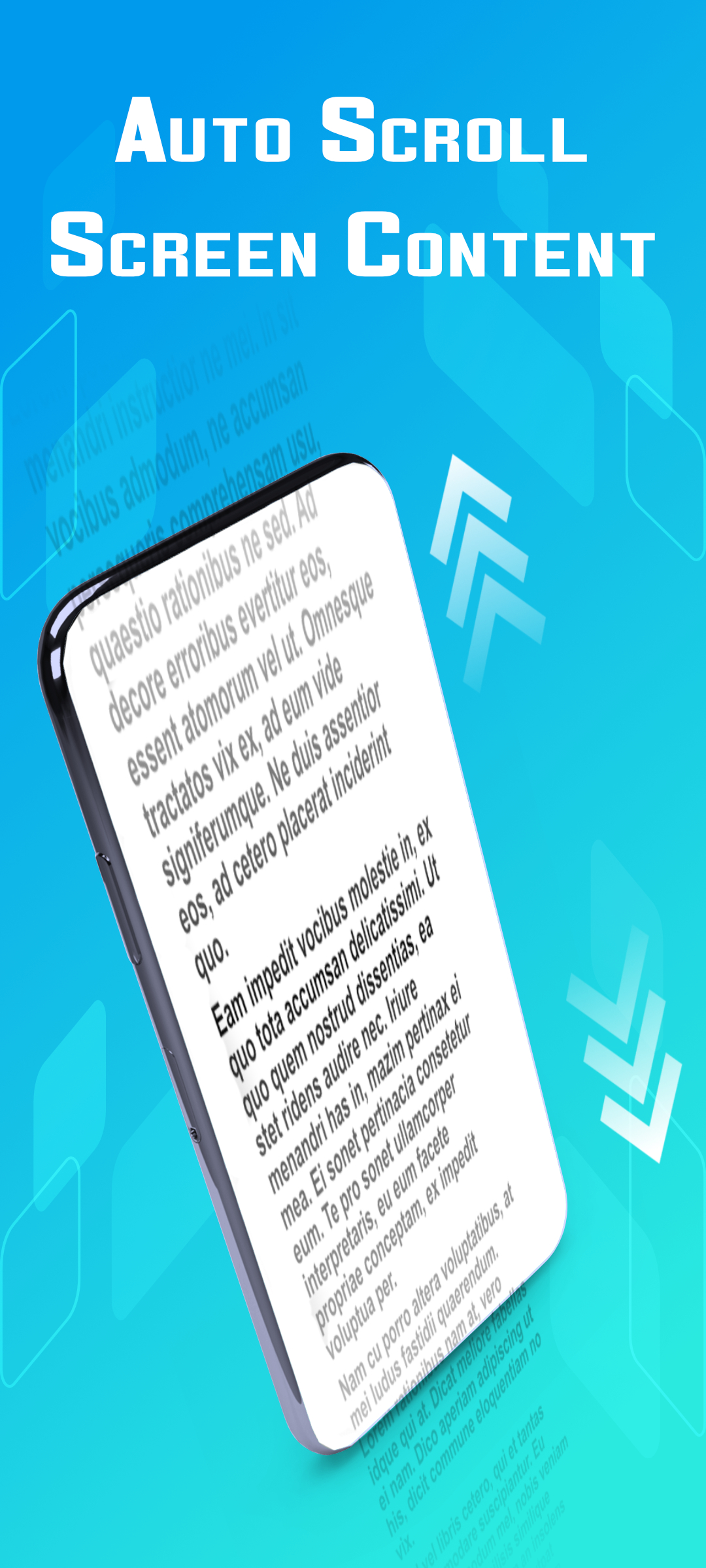 اسکرین شات 1 برنامه Automatic Scroll - Easy Scroll