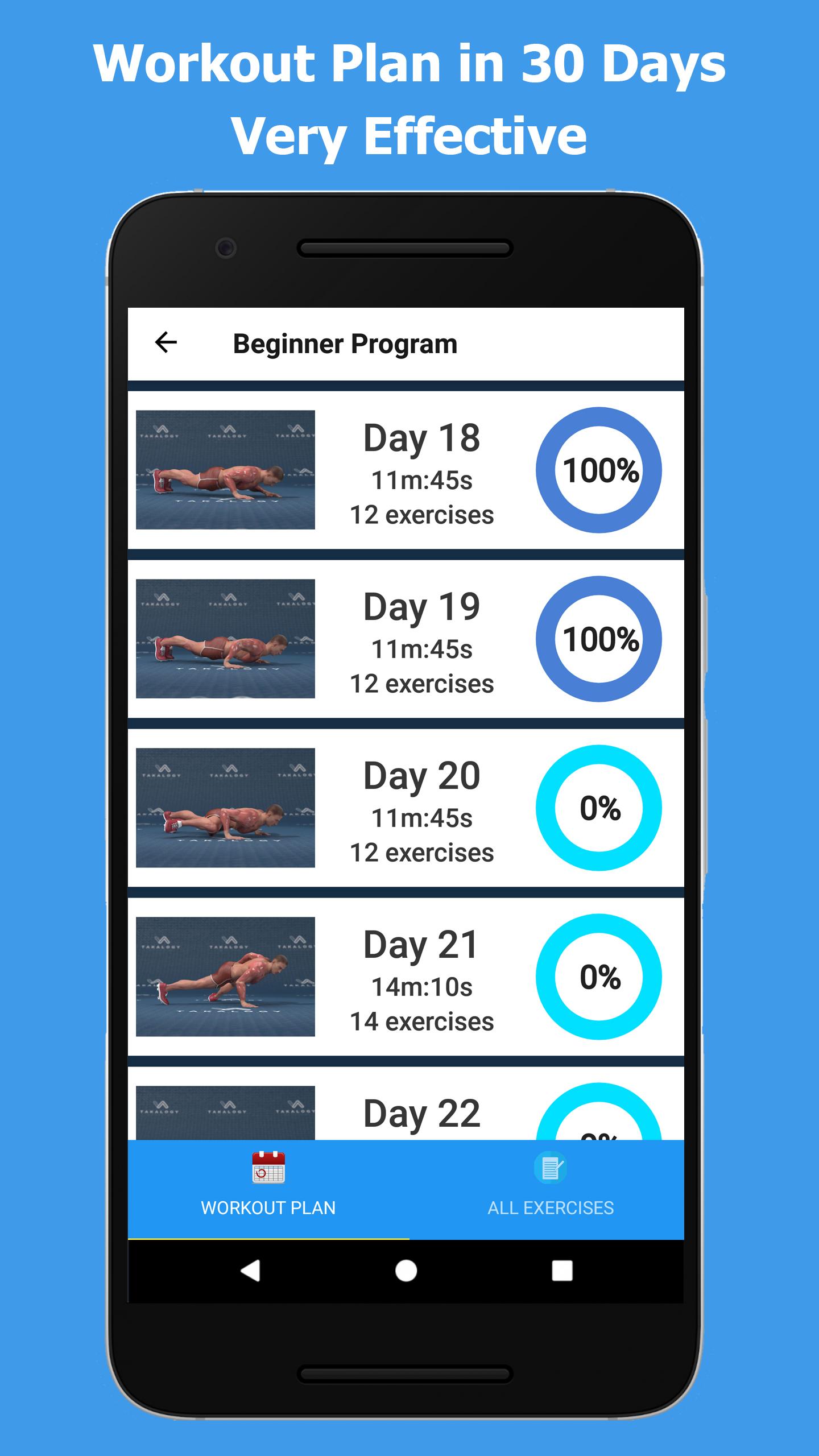 اسکرین شات 6 برنامه Strong Arms in 30 Days