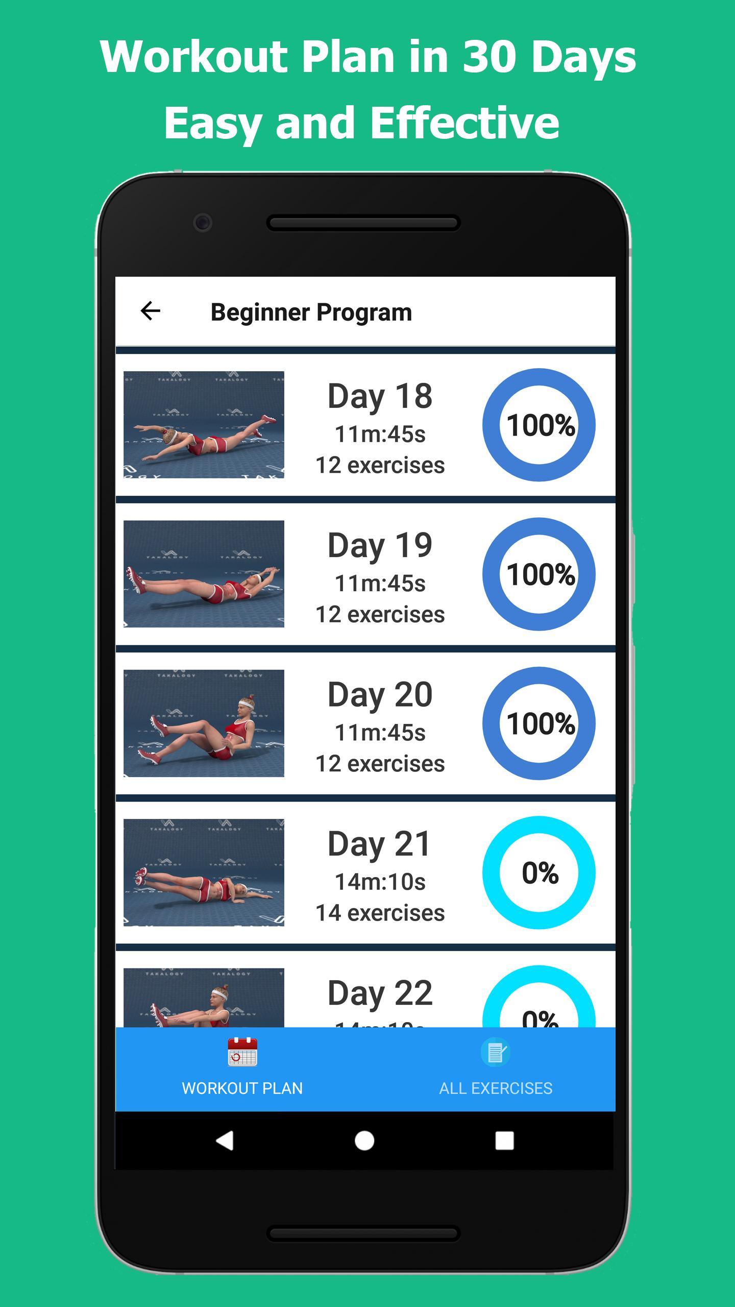 اسکرین شات 7 برنامه Lose Belly Fat in 30 Days