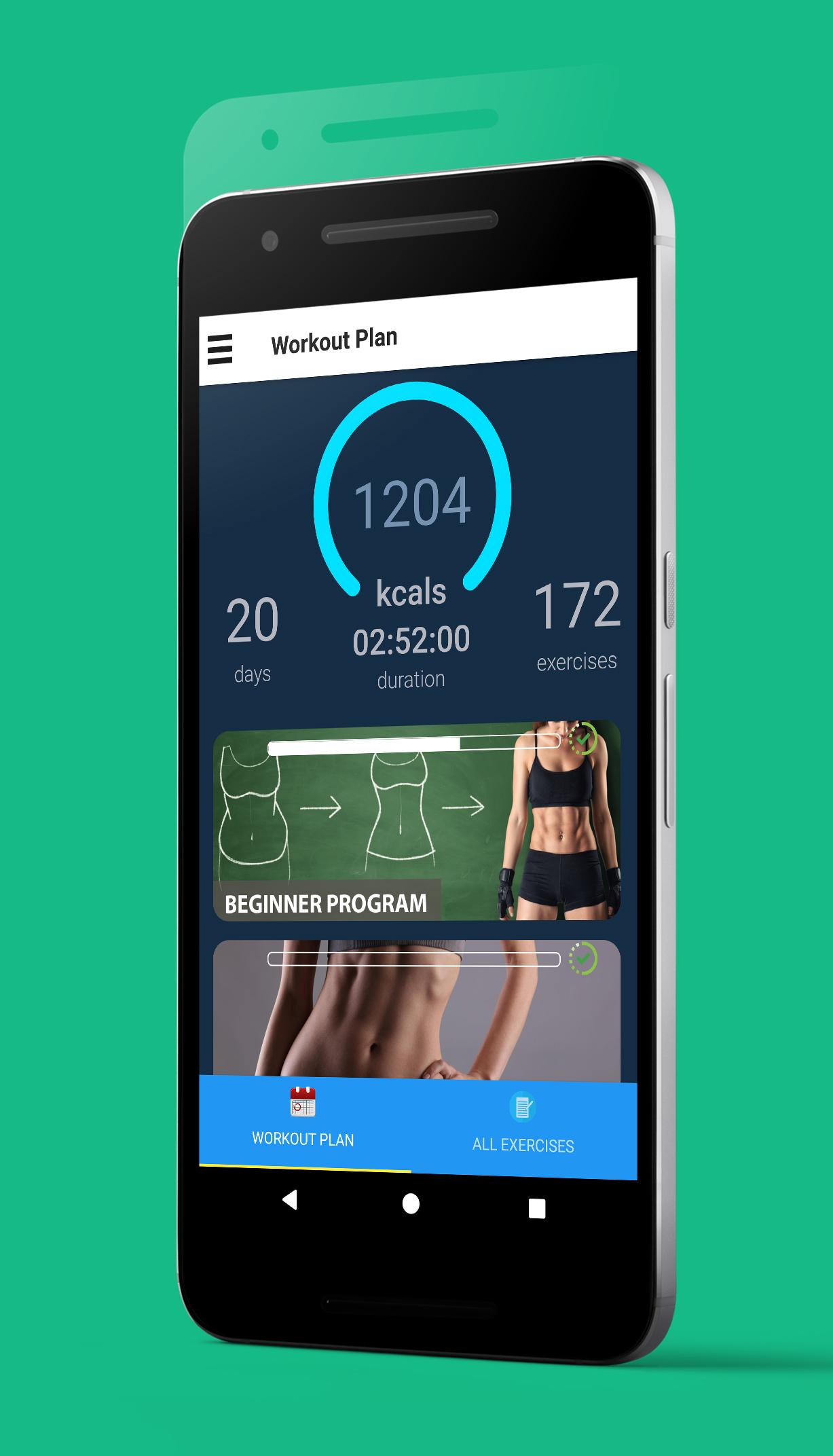 اسکرین شات 3 برنامه Lose Belly Fat in 30 Days