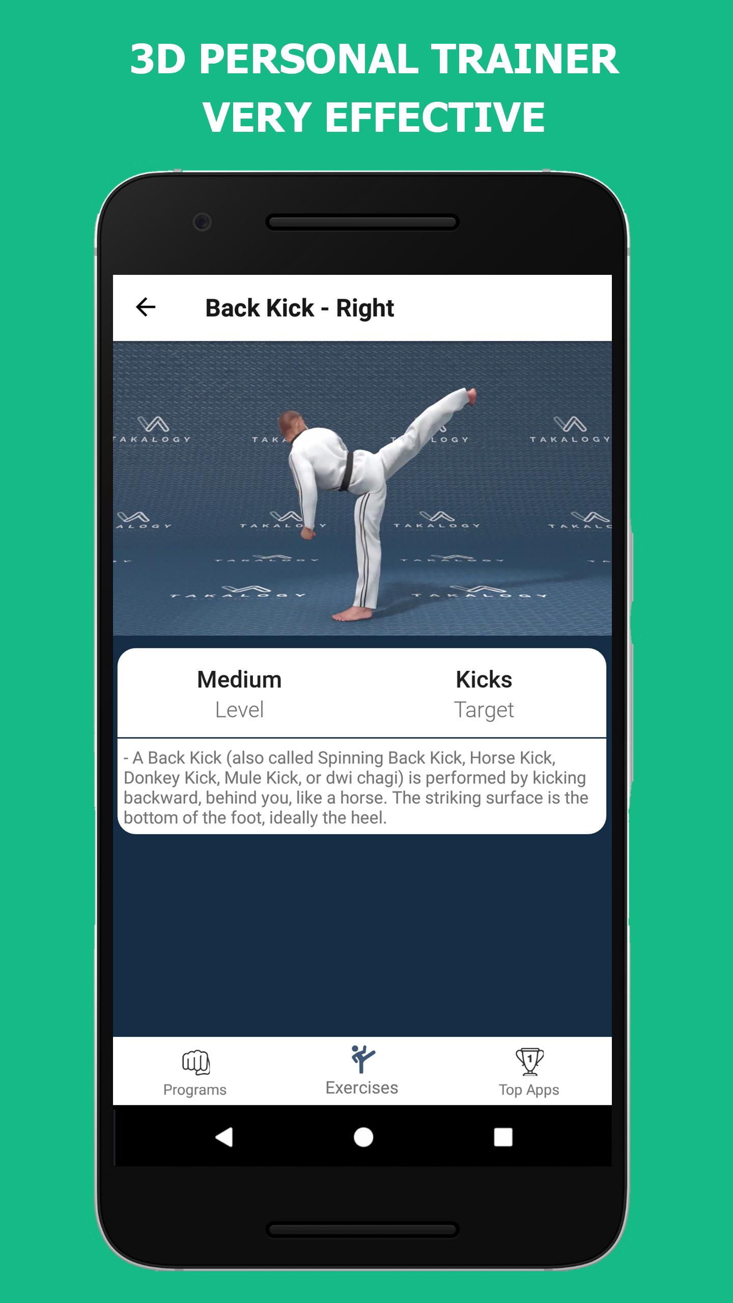 اسکرین شات 5 برنامه Mastering Taekwondo at Home