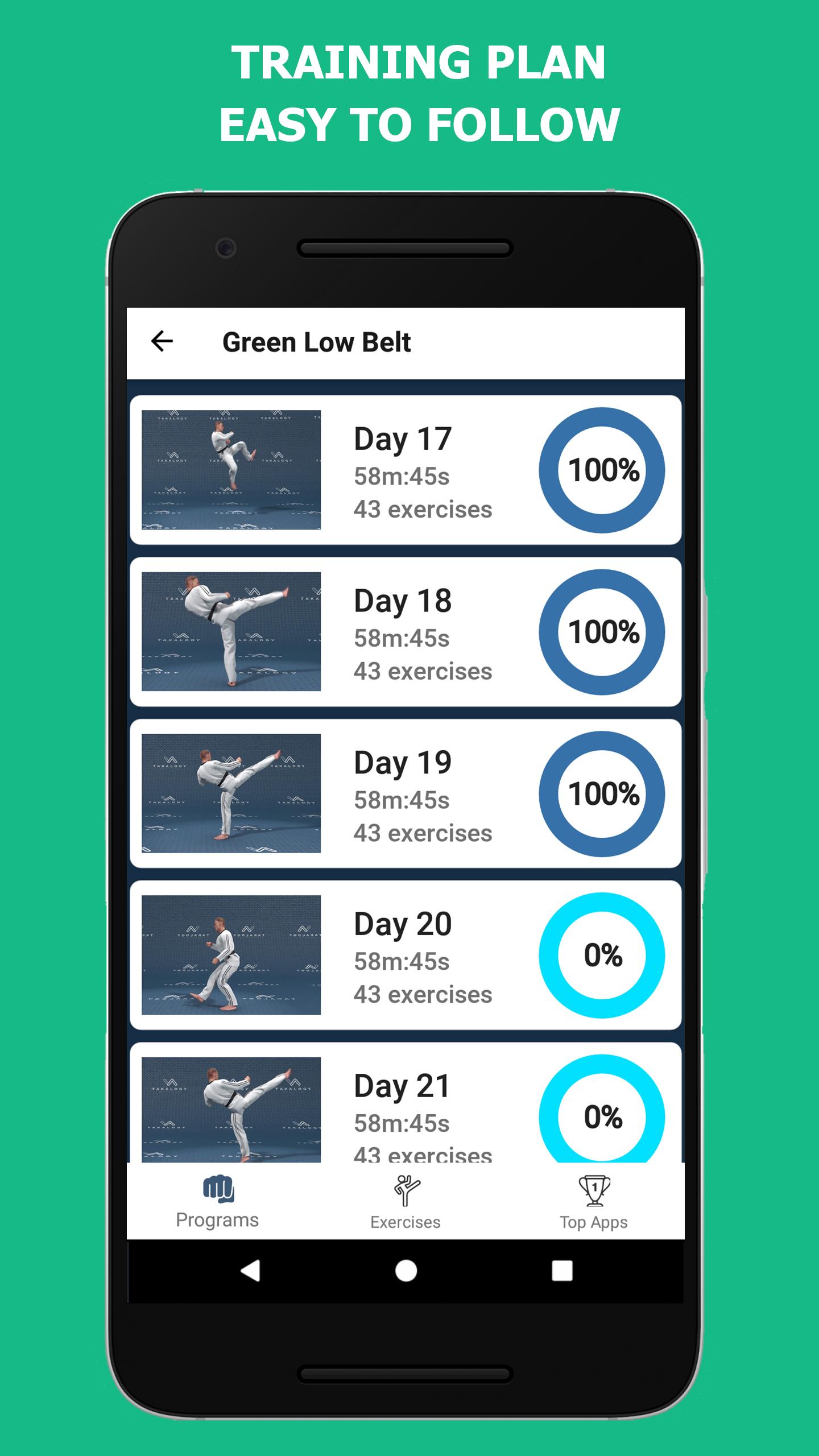 اسکرین شات 4 برنامه Mastering Taekwondo at Home