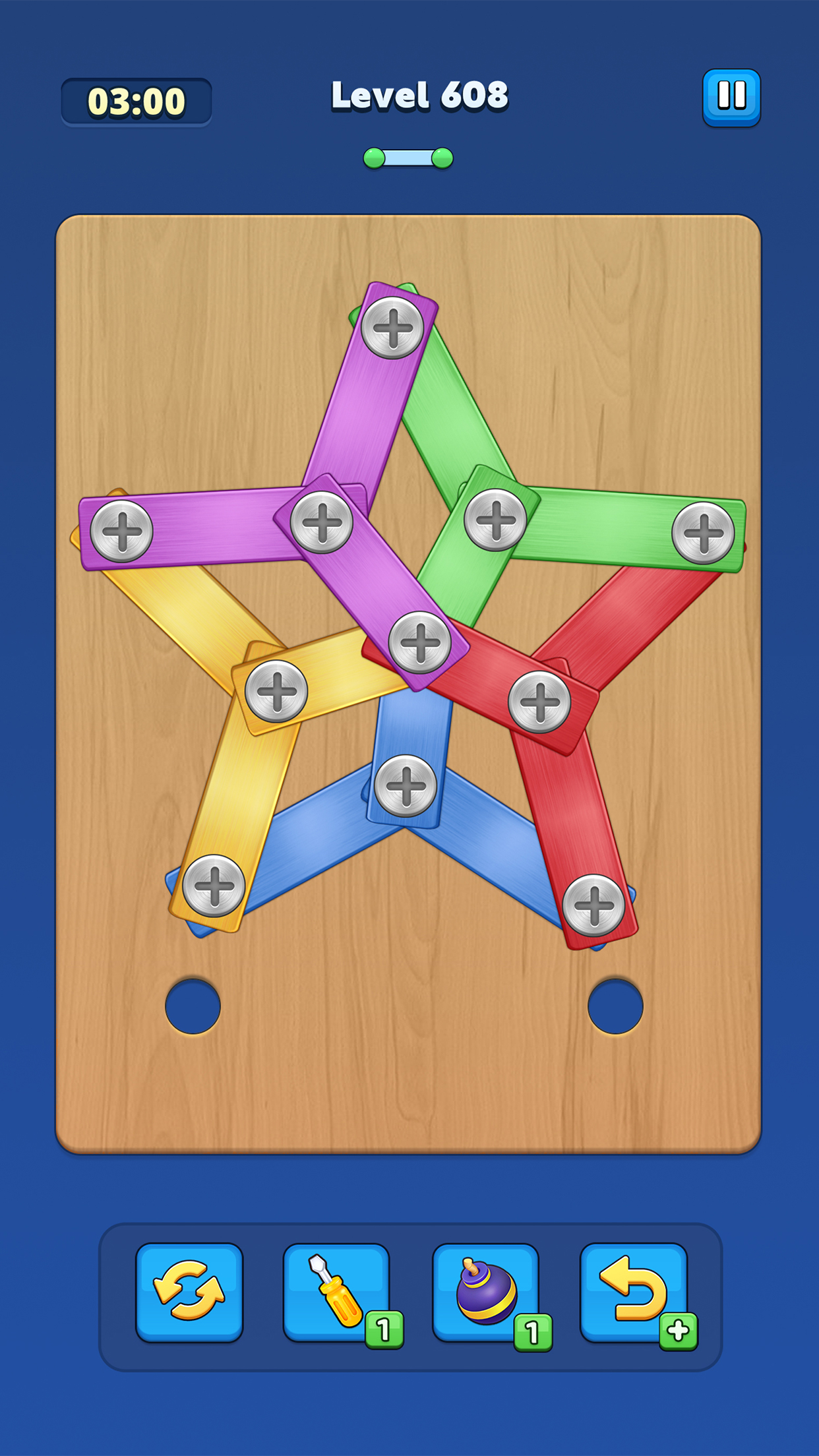 اسکرین شات 3 بازی Take Off Bolts: Screw Puzzle