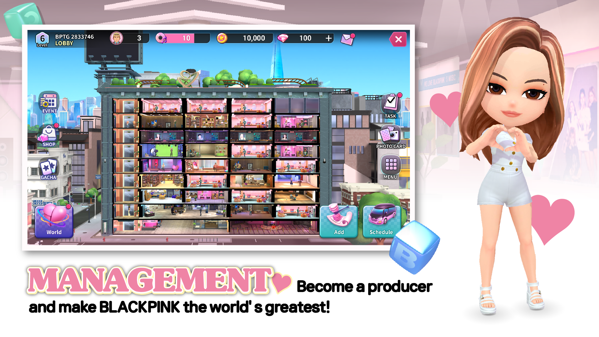 اسکرین شات 3 بازی BLACKPINK THE GAME