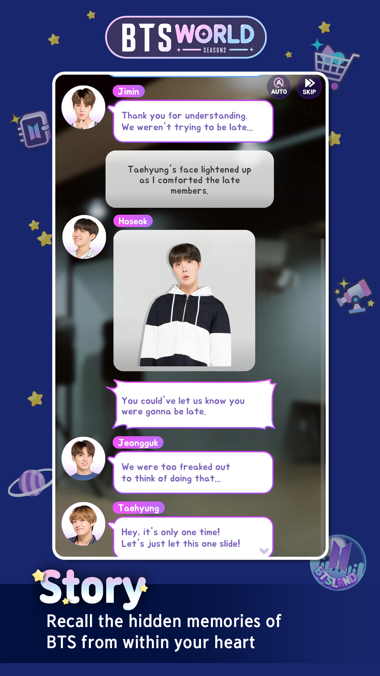 اسکرین شات 2 بازی BTS WORLD Season 2