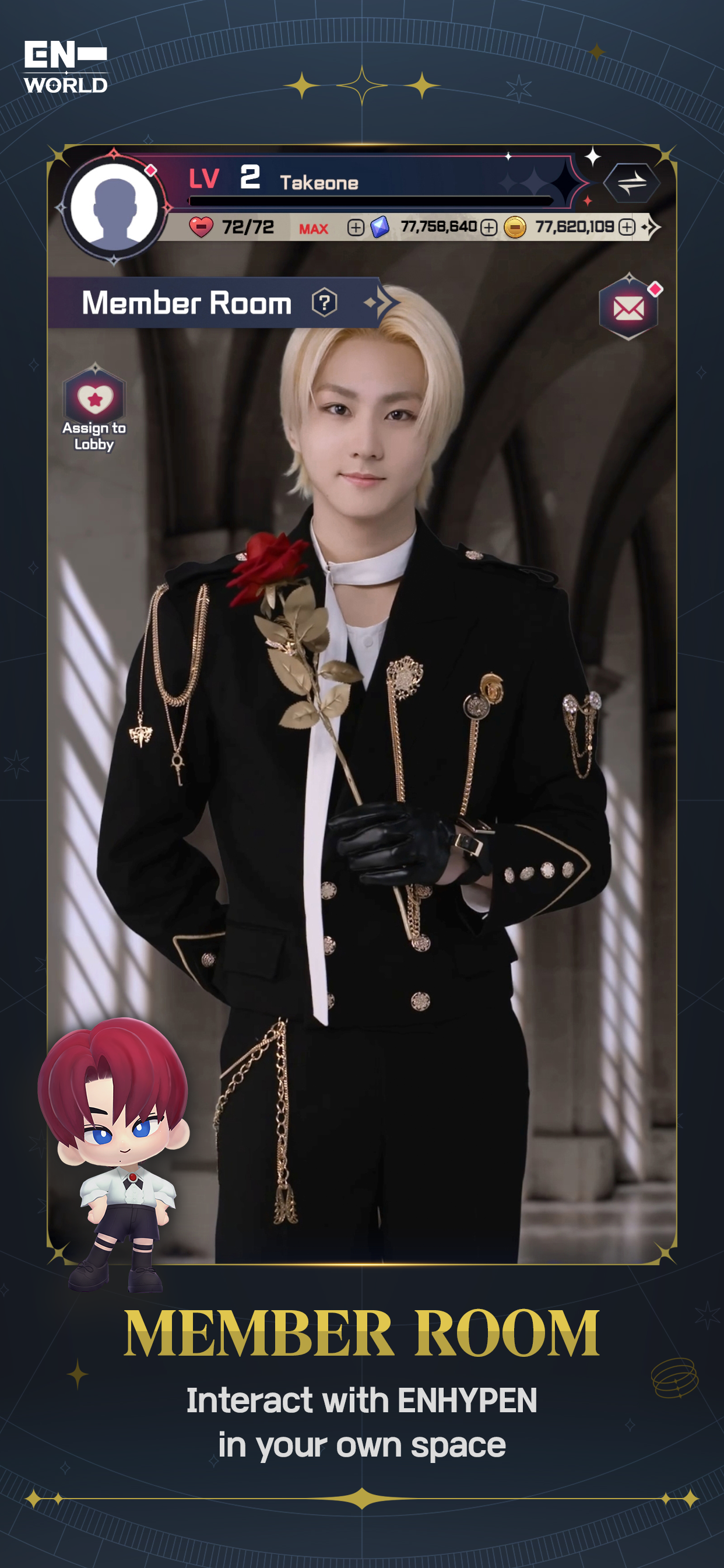 اسکرین شات 1 بازی ENHYPEN WORLD : ETERNAL MOMENT