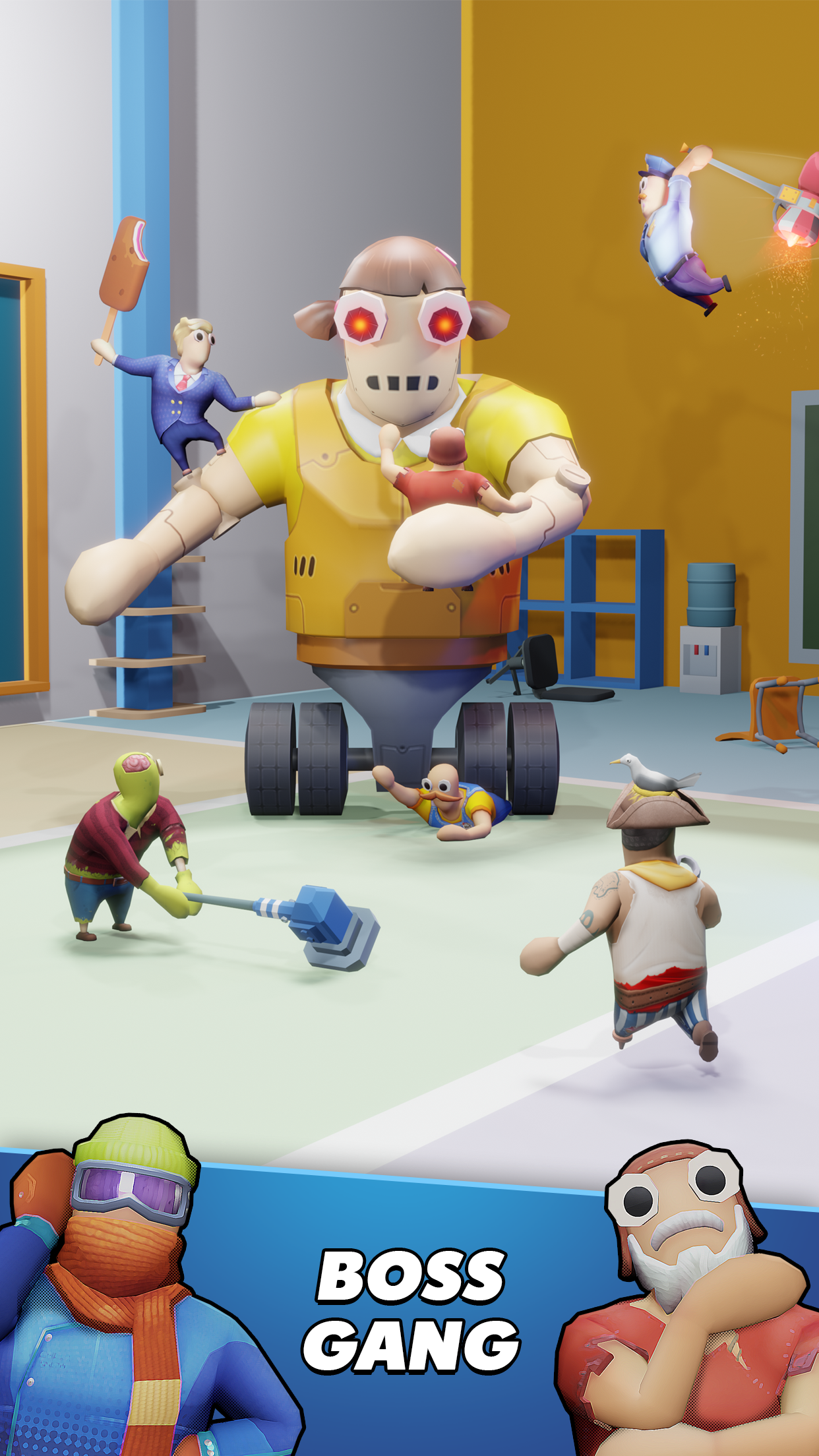 اسکرین شات 3 بازی Gang Battle Party: Animals 3D