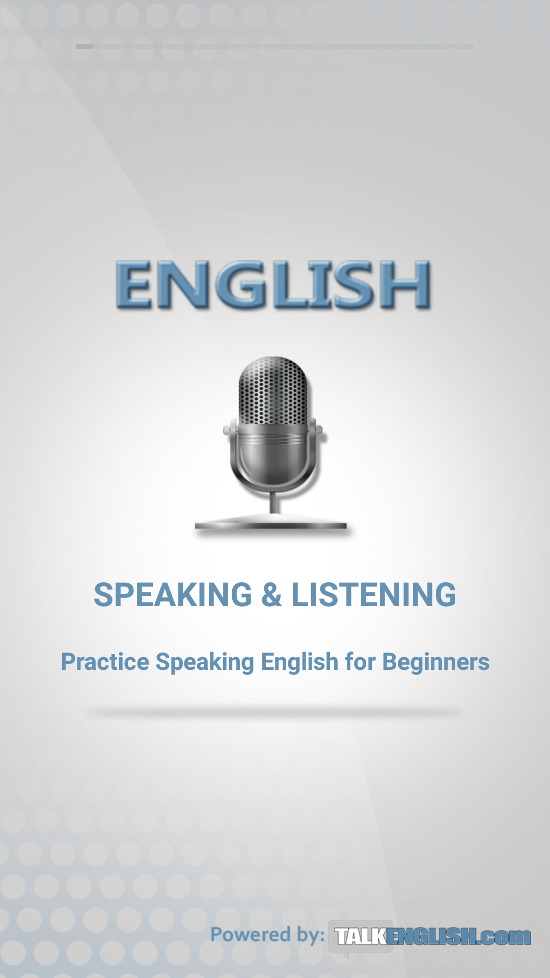 اسکرین شات 1 برنامه English Speaking Practice