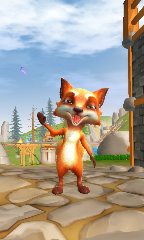 اسکرین شات 1 بازی My Talking Fox