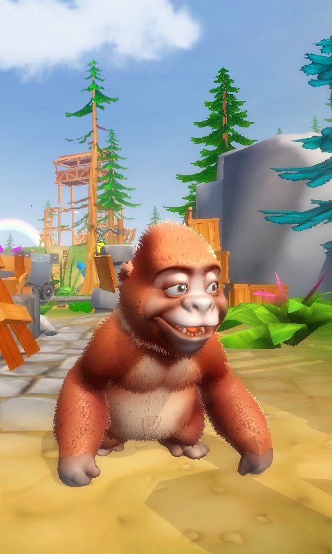 اسکرین شات 5 بازی My Talking Gorilla