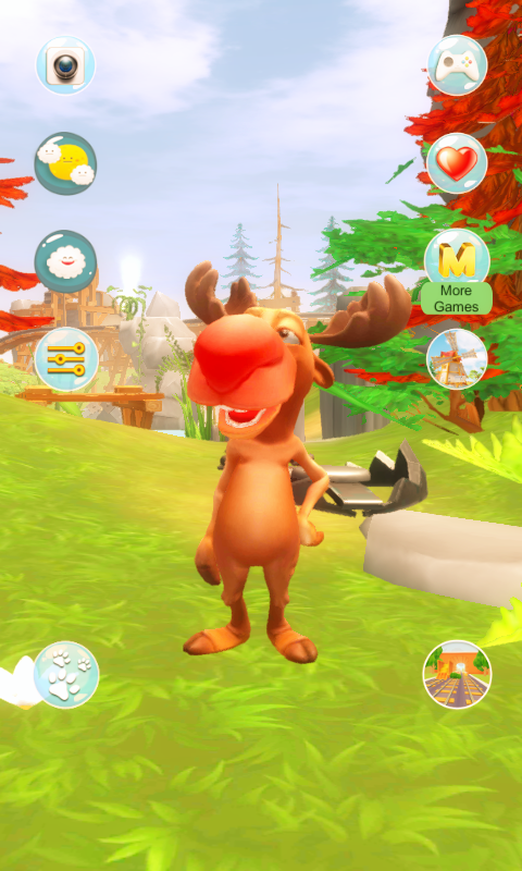 اسکرین شات 7 بازی My Talking Moose