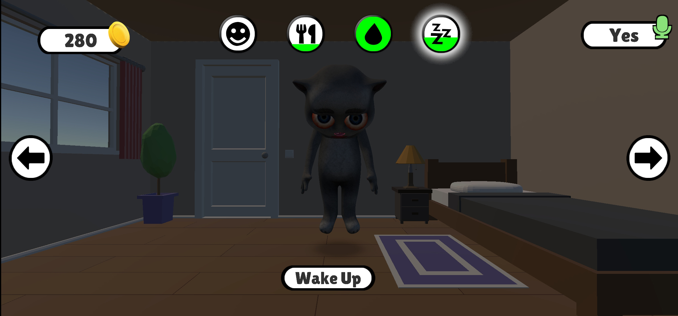 اسکرین شات 7 بازی Talking Jack – Virtual Pet Cat