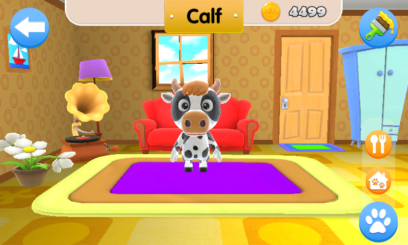 اسکرین شات 6 بازی Talking Friend Home