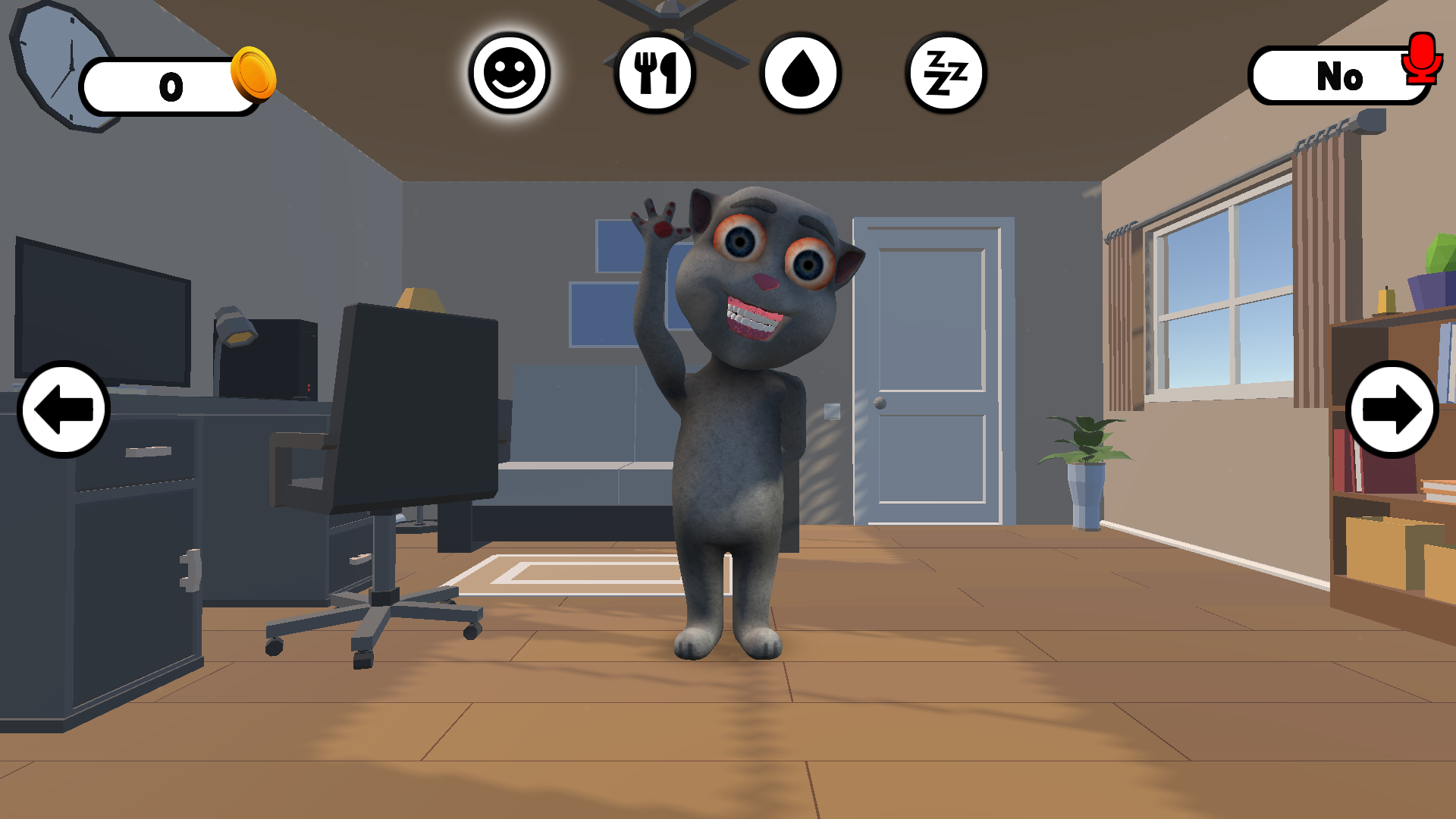 اسکرین شات 2 بازی Talking Thomas – Virtual Pet