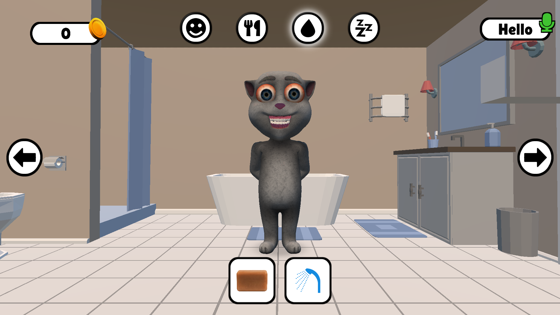 اسکرین شات 3 بازی Talking Thomas – Virtual Pet