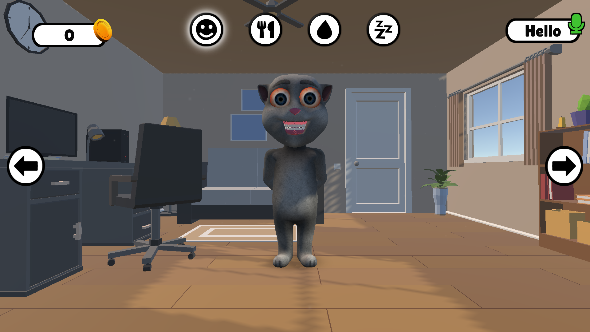 اسکرین شات 1 بازی Talking Thomas – Virtual Pet