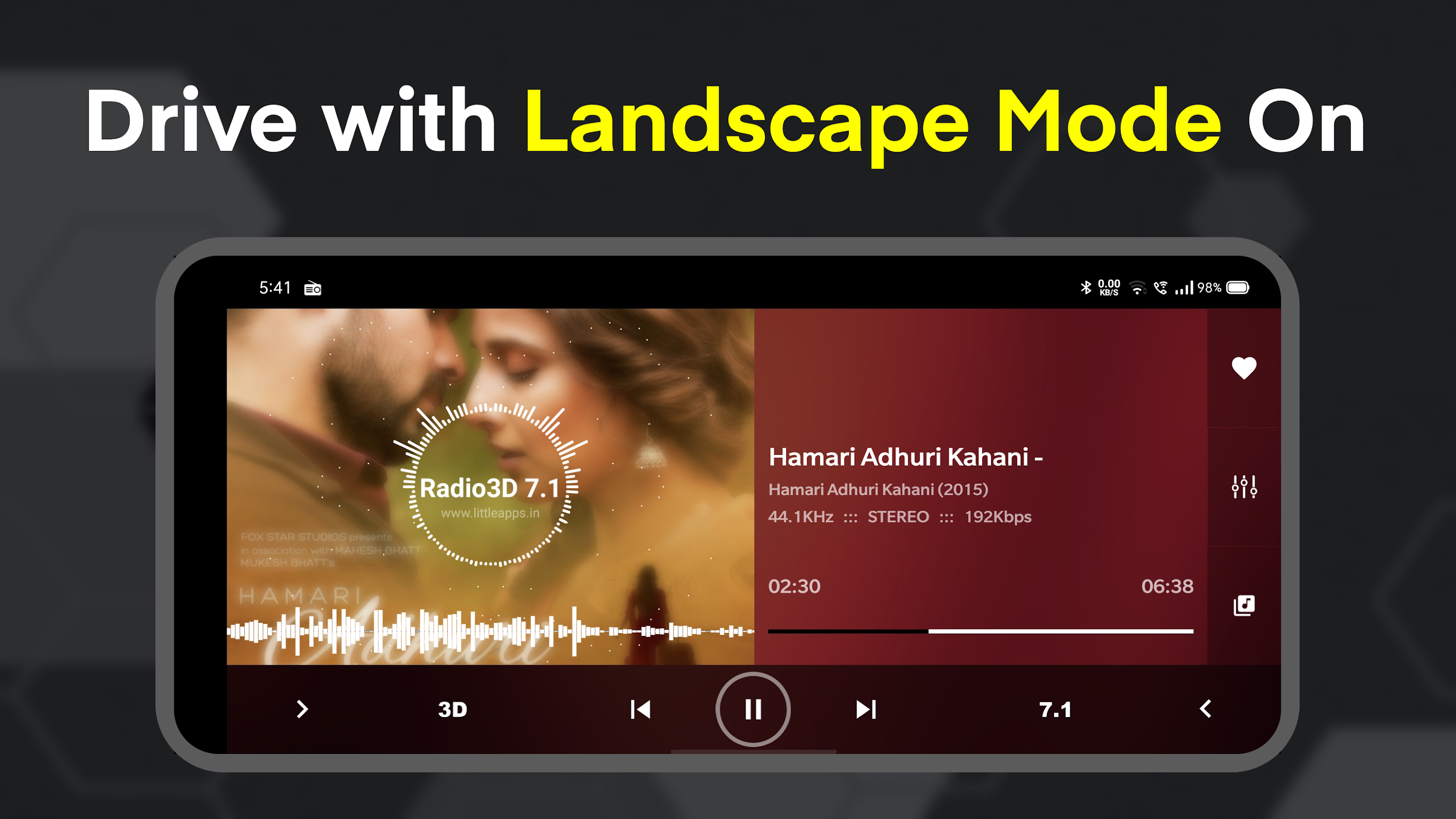 اسکرین شات 7 برنامه 3D 7.1 RadioPlayer + Recording