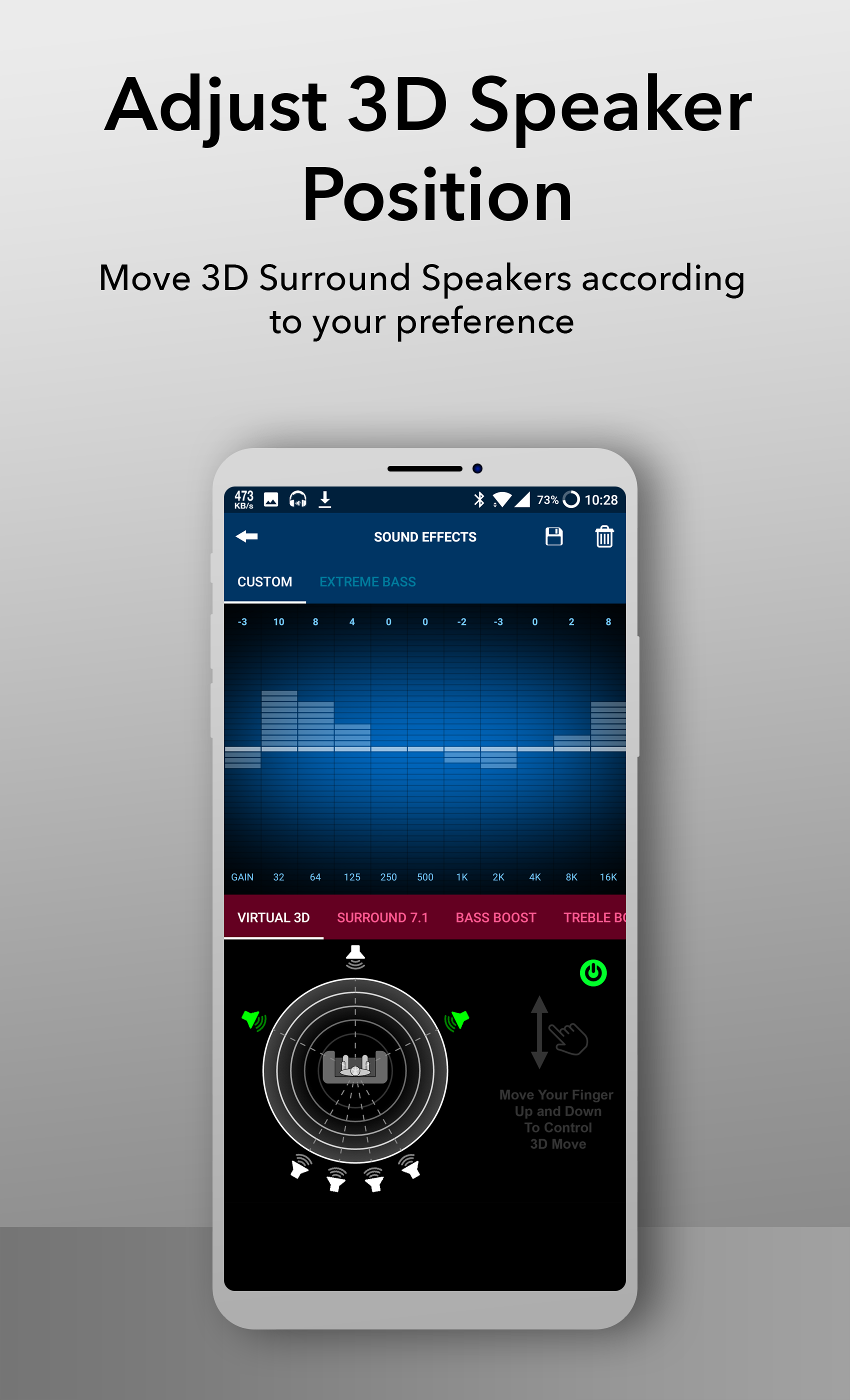 اسکرین شات 3 برنامه Music Player 3D Surround 7.1