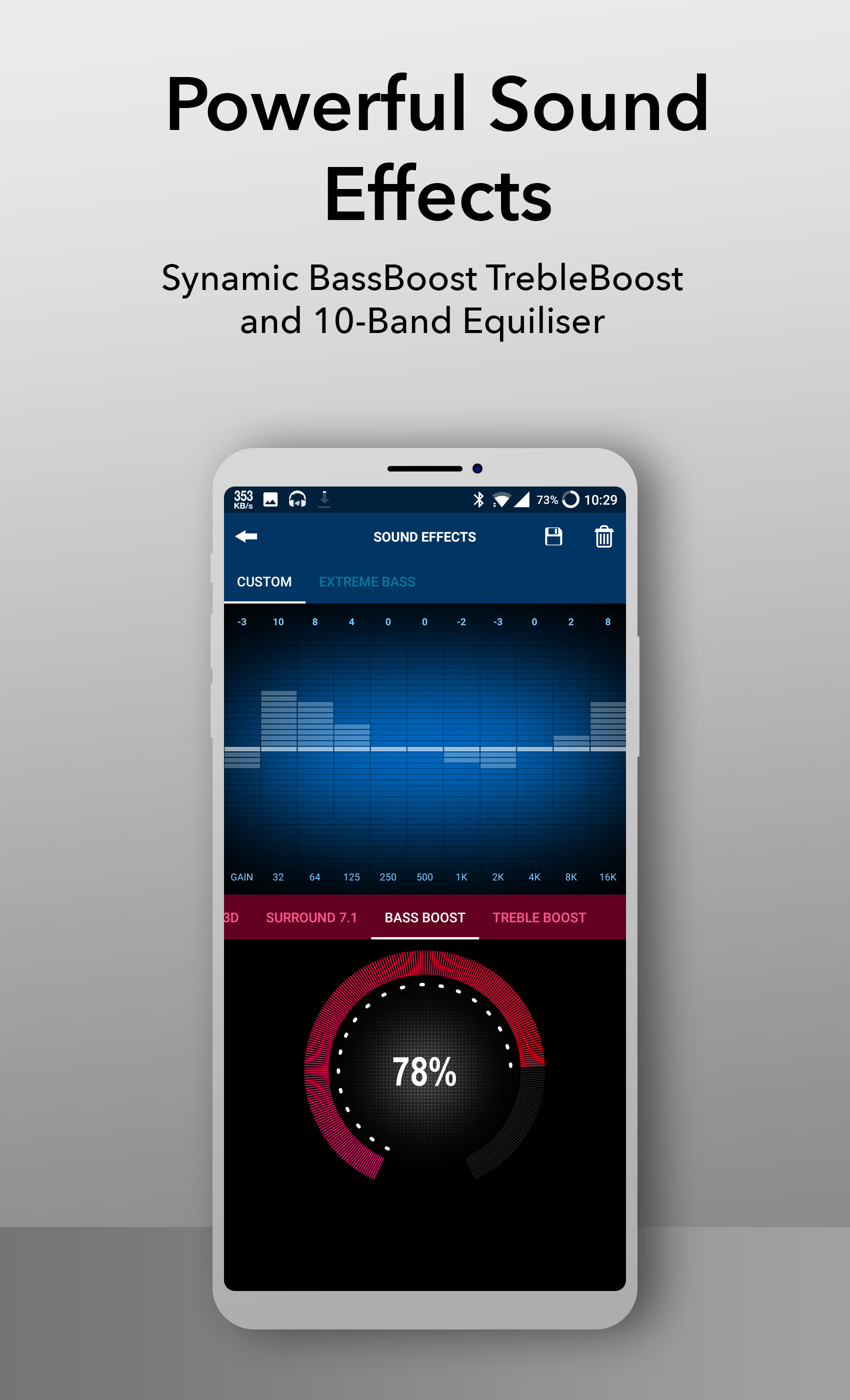 اسکرین شات 4 برنامه Music Player 3D Surround 7.1