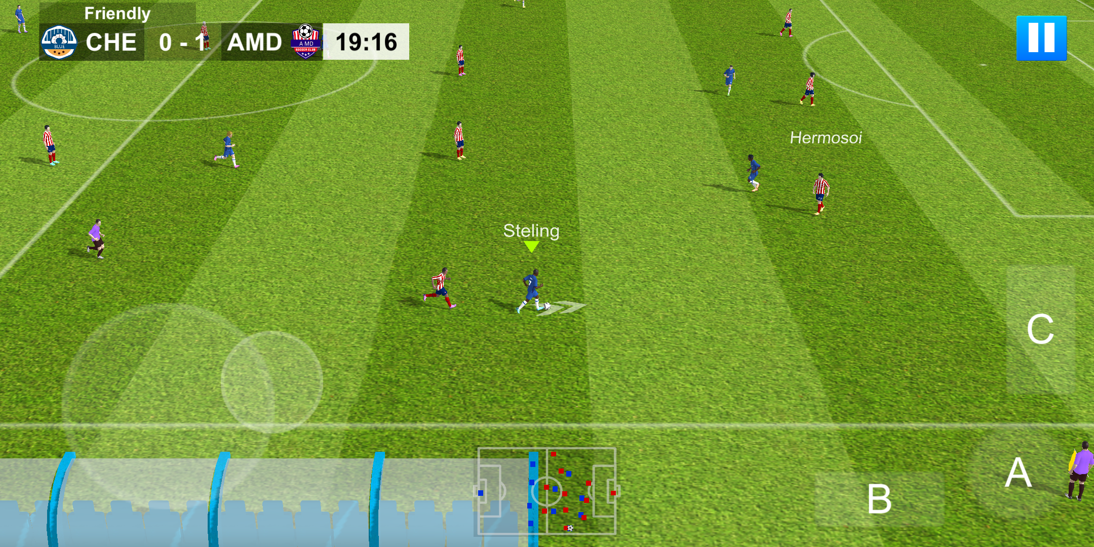اسکرین شات 2 بازی Dream Soccer 2024