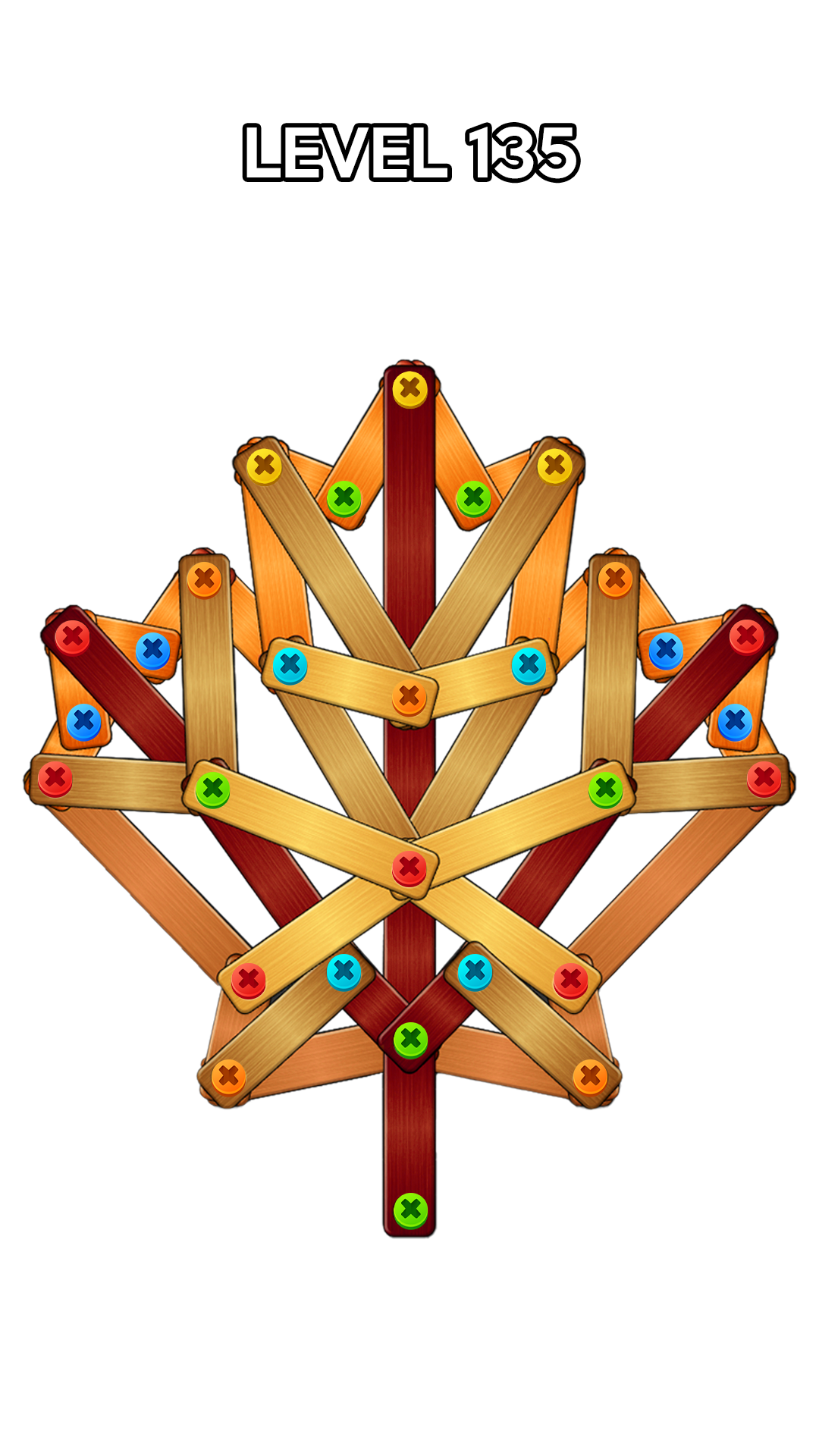 اسکرین شات 2 بازی Screw Puzzle: Nuts and Bolts