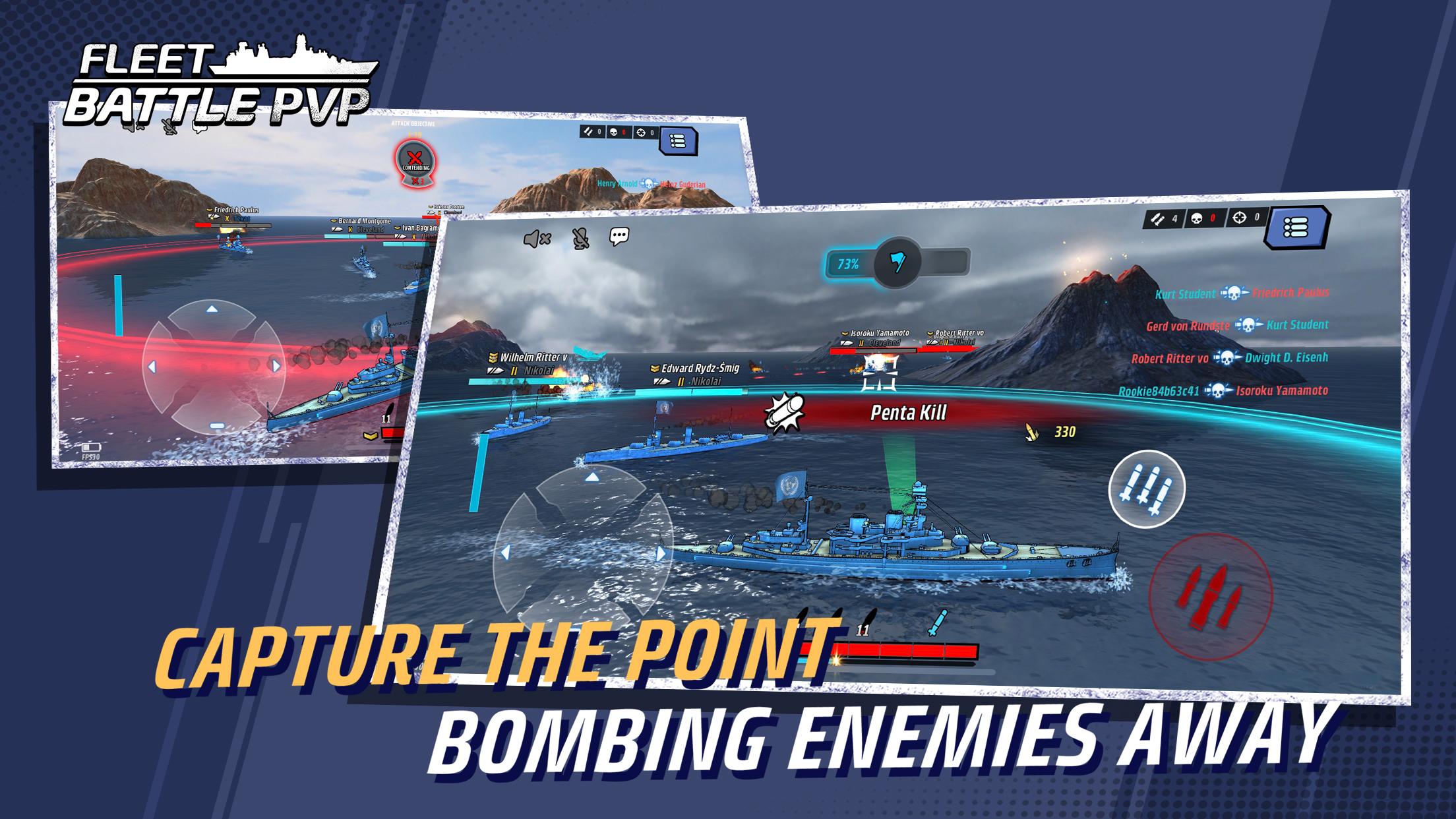 اسکرین شات 5 بازی Fleet Battle PvP