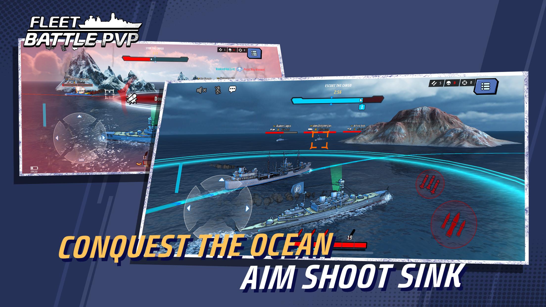 اسکرین شات 4 بازی Fleet Battle PvP