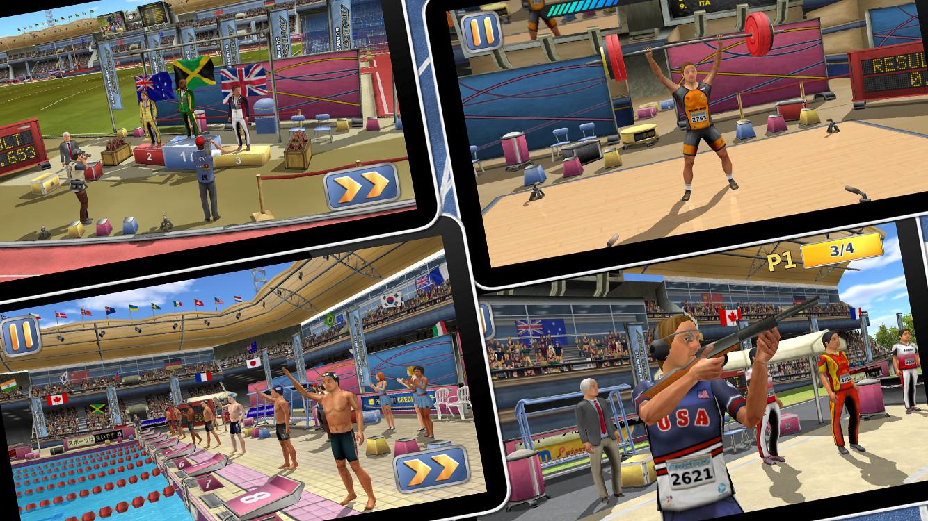 اسکرین شات 1 بازی Athletics2: Summer Sports